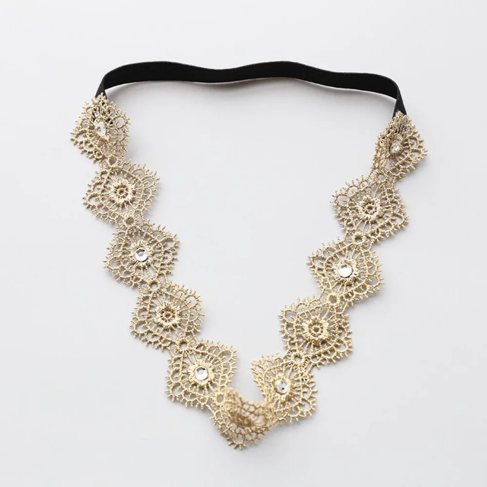 Cute Lace Cotton Headband for Newborn Baby Girls