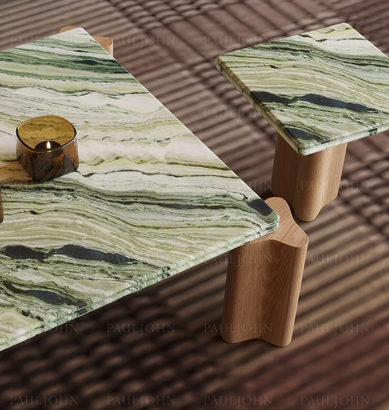 Italian Minimalist Coffee Table Aesthetic Designer Living Room Light Luxury Side Table Accessories Decoration Meubles Furniture