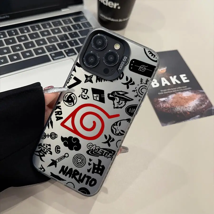 Anime Naruto Logo Phone Cover Case