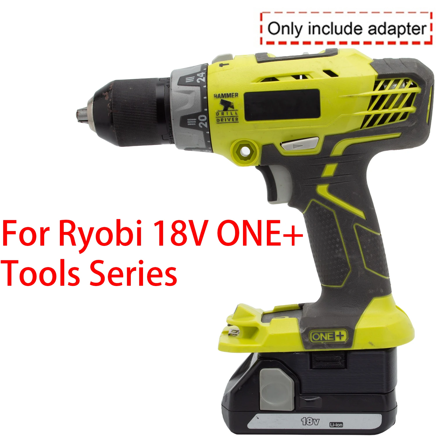 Battery Adapter Converter For Ryobi 18V ONE+ LI-ion Tools To