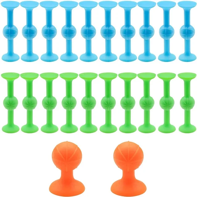 Sucker Silicone Target Marker and Darts Funny Toy Set Family Outdoor Competitive Games Rubber Interactive Build Kids Toys Boys 1