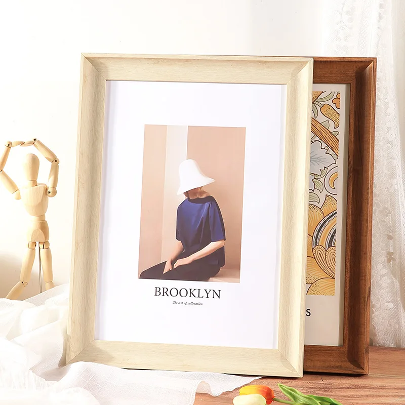

Picture frame hanging wall picture frame mounting frame 12 inch 16 contracted A3A4 children's puzzle 8 4K open 8K display frame