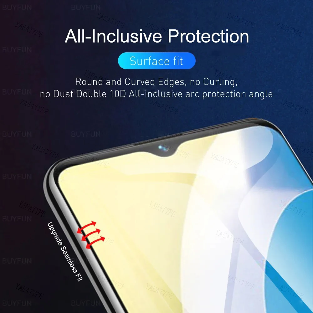 3Pcs Hydrogel Film For Vivo Y21S Screen Protector For Vivo Y31 Y21 Y20 Y20S Y20i Y53S Y33S Y12S Y11S Protection Film Cover