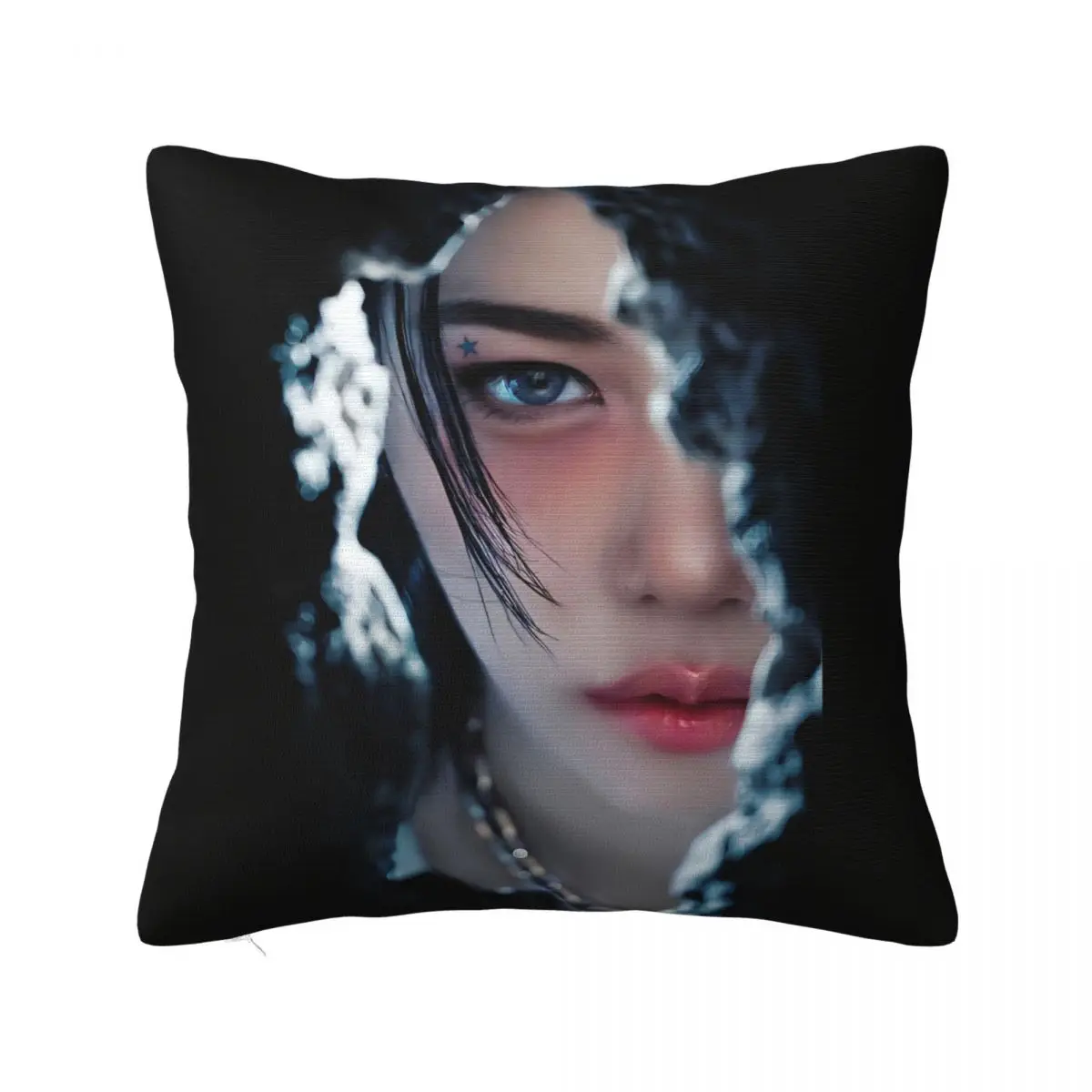 Kpop Felix Pattern Decorative Pillow Cover - Fun Cushion Case
