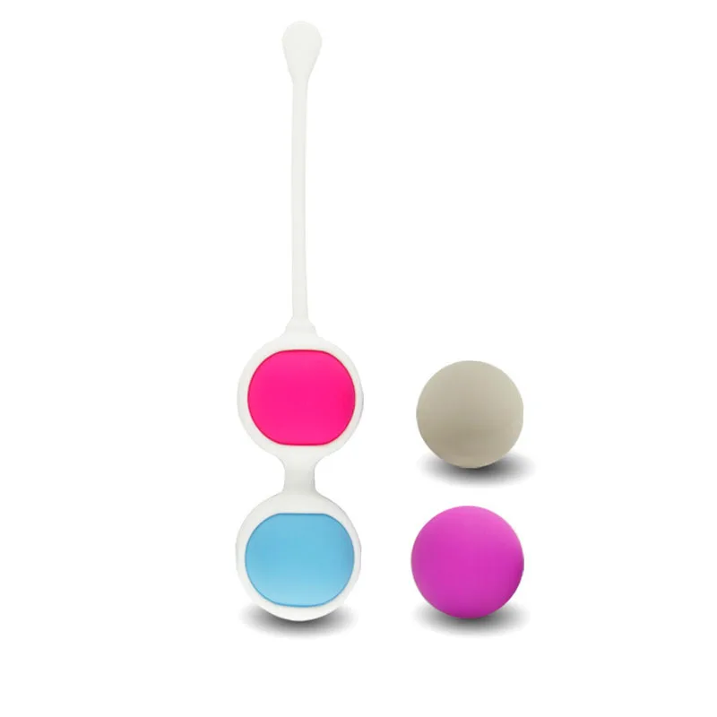 4 Balls/box Silicone Vaginal Kegel Balls Sex Toys For Woman Vagina Tightening Muscle Exercise Trainer Dumbbell Bead Geisha Balls