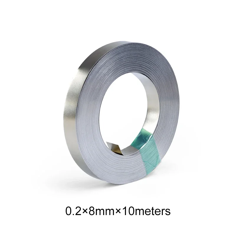 18650 Li-ion Battery Nickel Sheet Plate Connector 0.1mm 0.2mm Steel Belt Spot Welding Machine Battery Welder Nickel Plated Strip