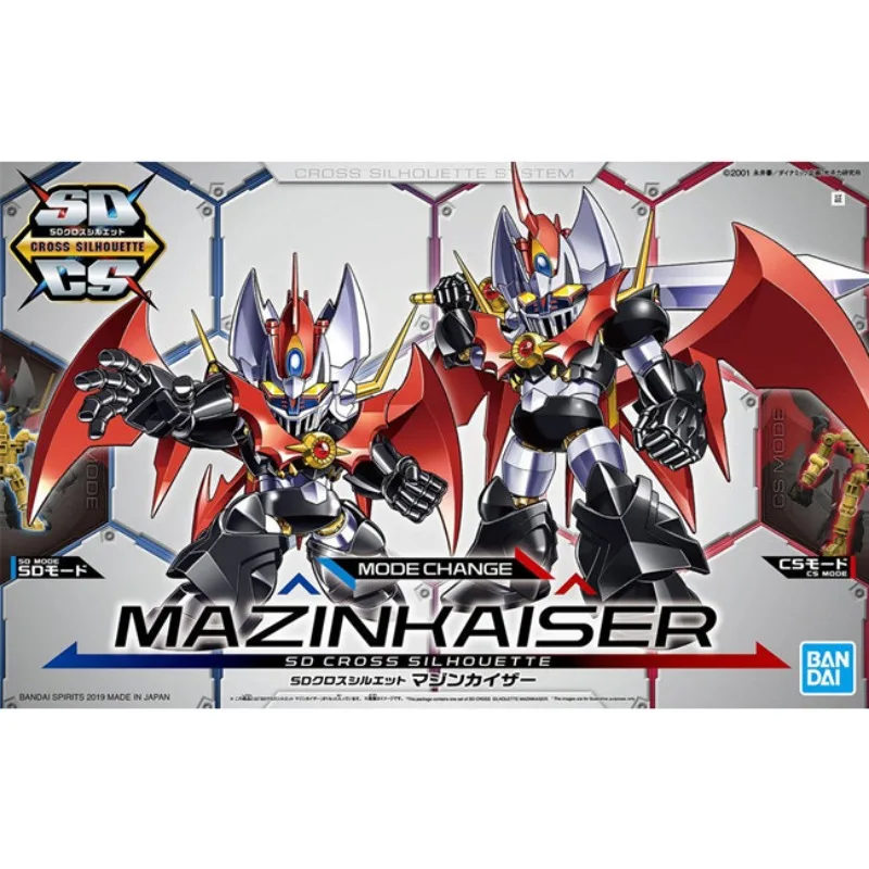 

Bandai Gundam Anime Figure BB SD SDCS INFINITY Mazinkaiser VS Dark General GUNDAM Anime Action Figures Toys for Children