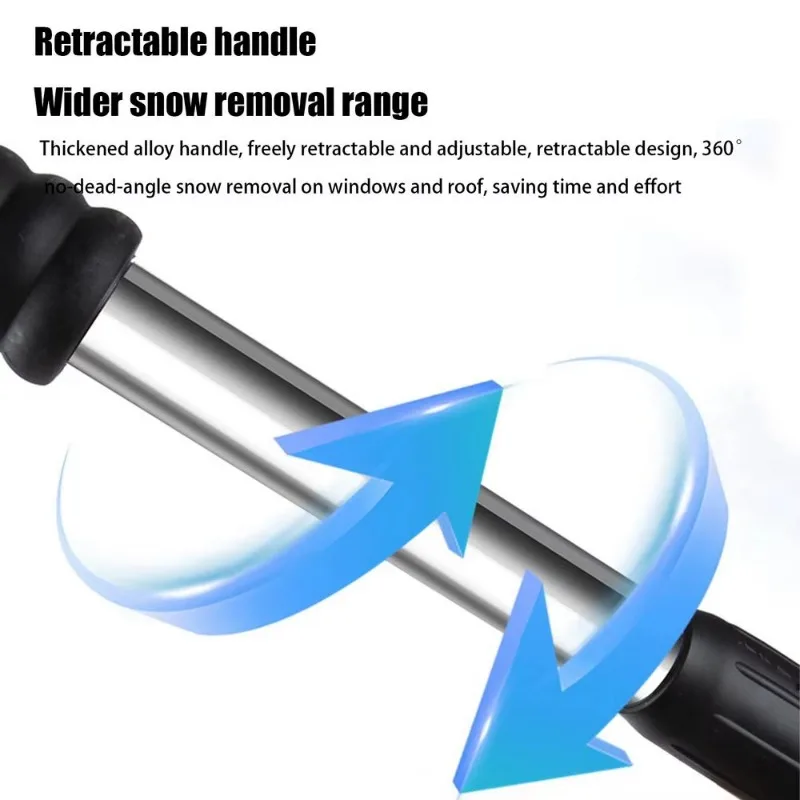 Car Snow Shovel Winter Car Exterior Shovel for Snow Removal Safe Driving Roof Hood and Window Removal Tool brush