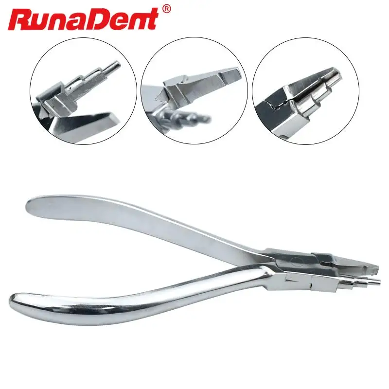 Dental Orthodontic Tweed Omega Loop Bending Forming Plier Stainless