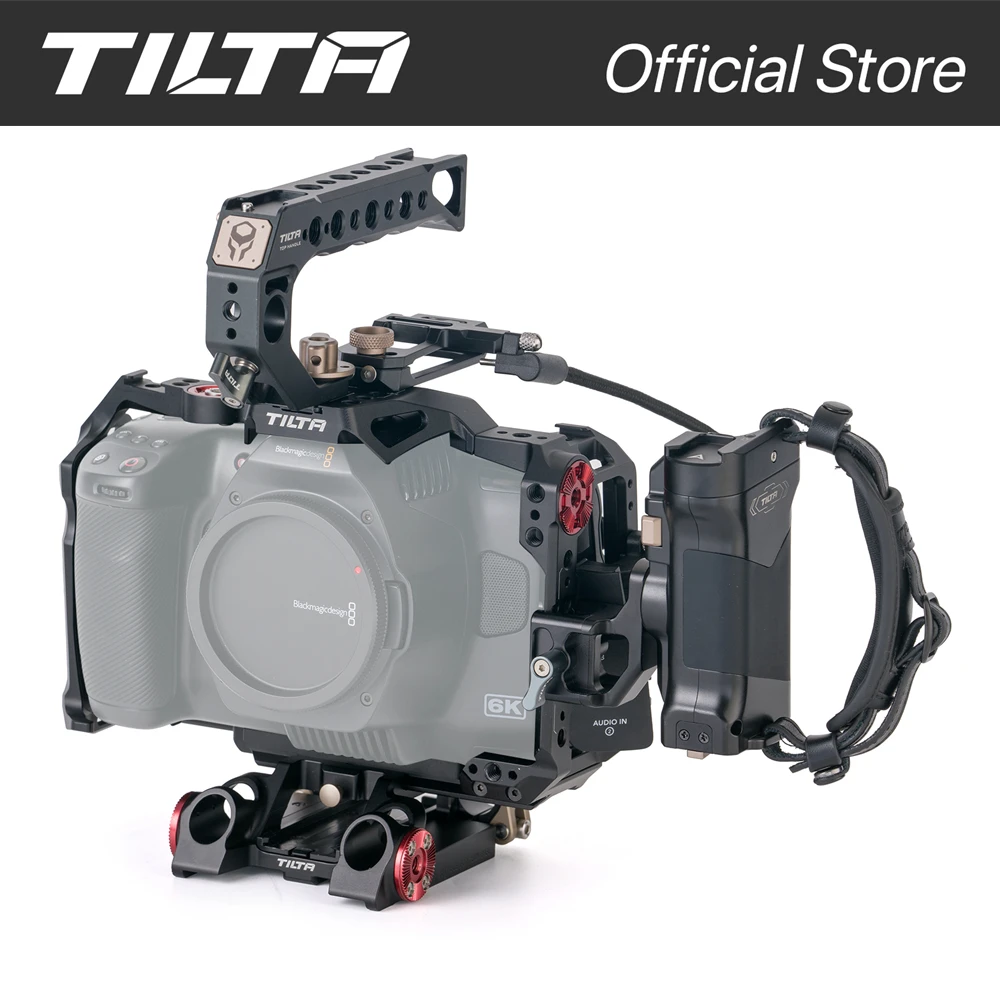 Tilta-câmera Cage para Dslr Rig Acessório de Alça Superior Cabo r s Placa Base Ta-t11-a Bmpcc 6k Pro g2 Bmpcc 6k Pro