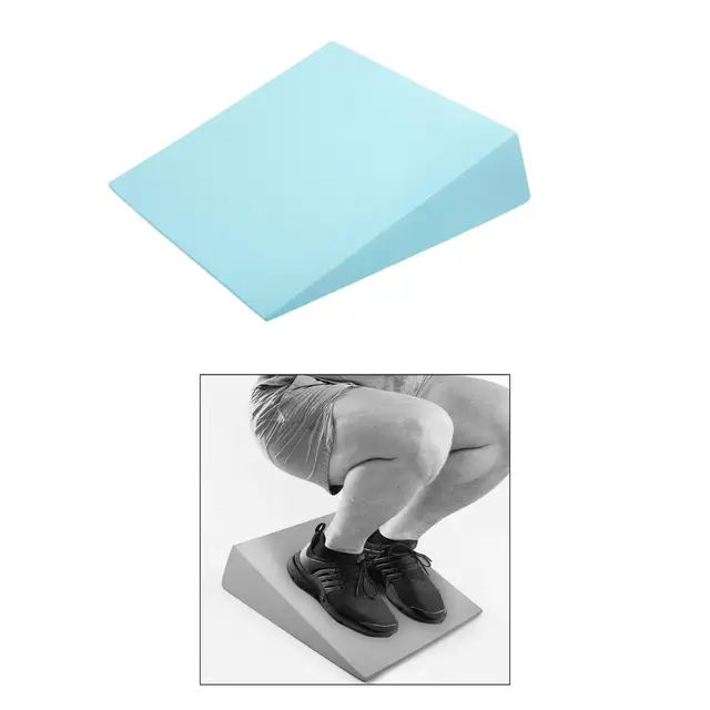 Squat Wedge Block Triangle Yoga Diagonal Brick Nonslip Muscle Building Ramp Step Board for Pilates Balancing Practicing 3