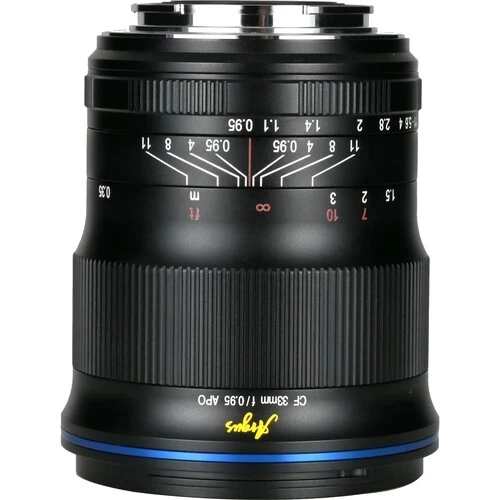 비너스 옵틱스 라오와 아거스 33mm f/0.95 APO CF 렌즈 ( E 마운트용) ? 캐논 EF-M, 후지필름 X, 니콘 Z, 캐논 RF용