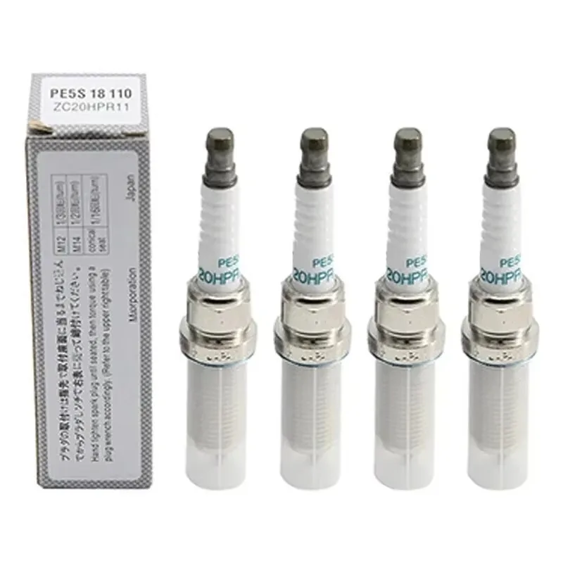 PE5S-18-110 ZC20HPR11 4/6Pcs Iridium Spark Plug For Mazda 3 6 CX-3 MX-5 Miata CX-5 Axela Demio TOYOTA Auris Auto Parts