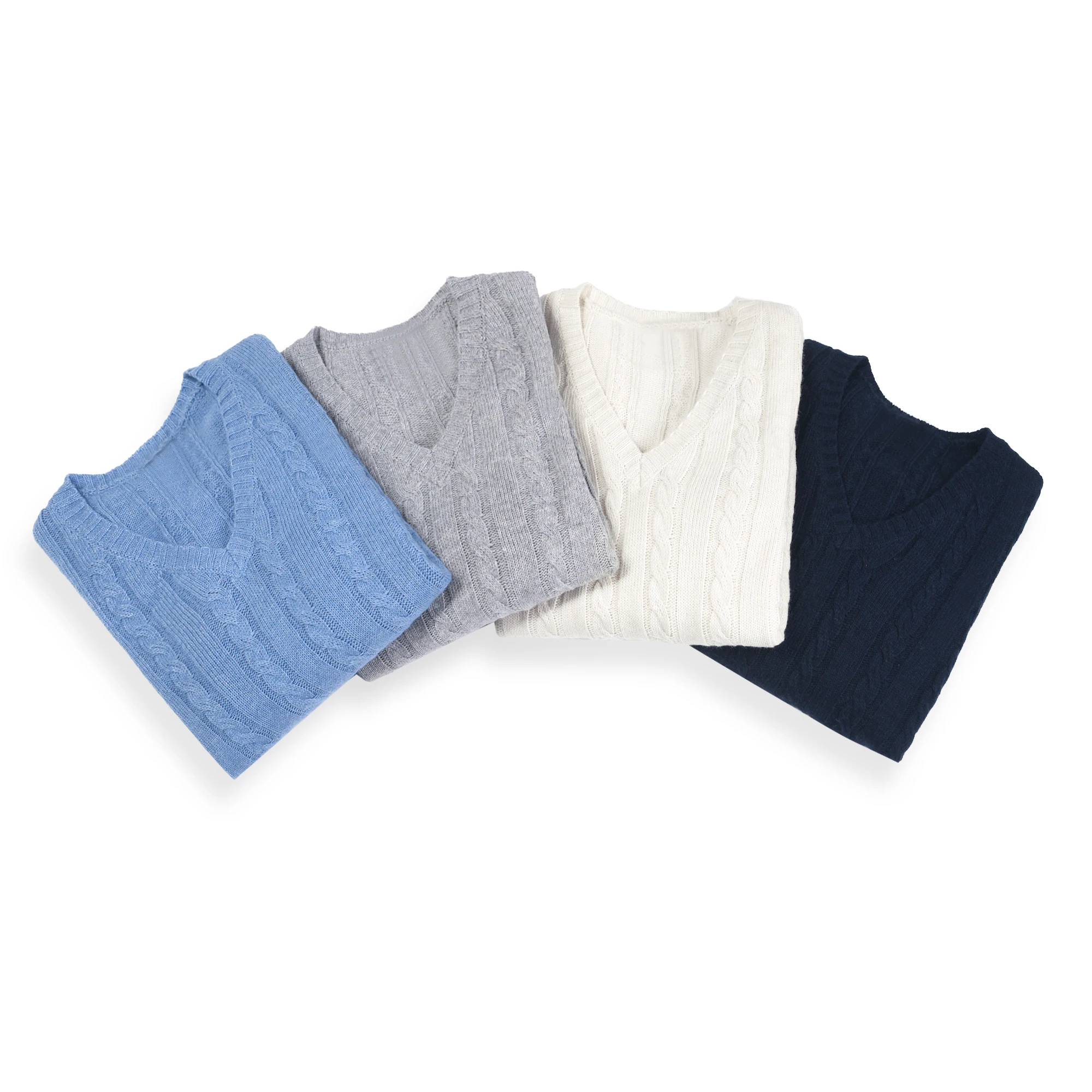 

2023 Autumn and Winter Fashion Pony Embroidery Women's V-neck Sweater