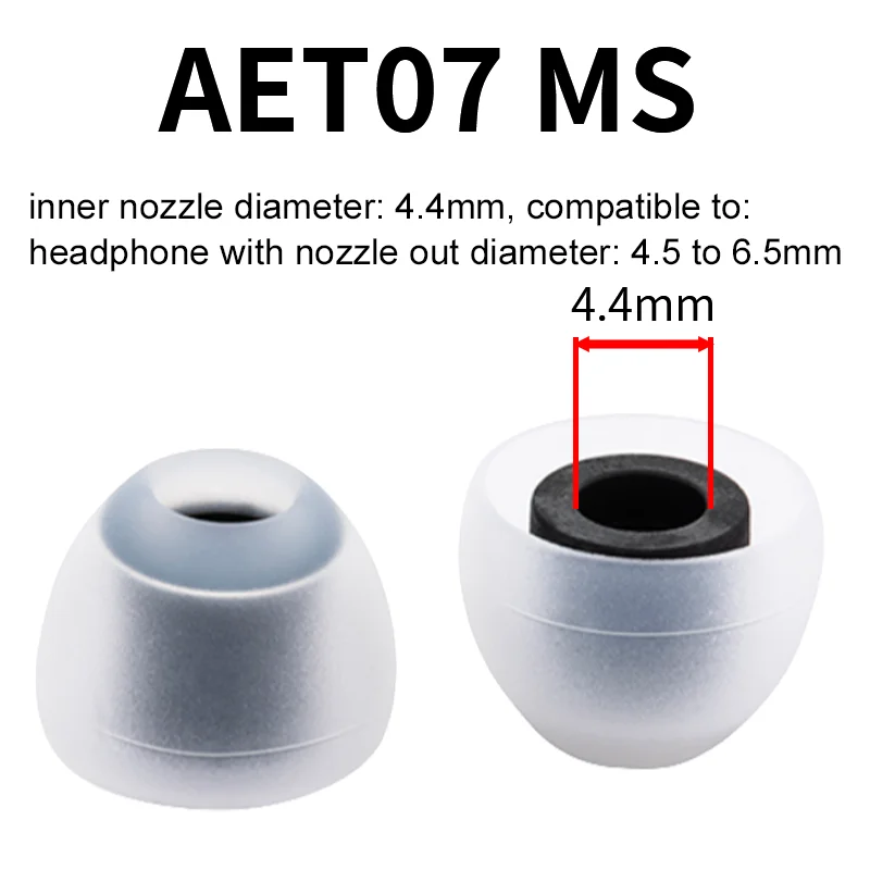 Acoustune Premium Silicone Ear Tips – Enhanced In-Ear Earphone Accessories