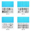 Nail Art Printing Template Printing Steel Plate Nail Transfer Film Printing Template Rectangular Stamp Manicure Tool Hot 6
