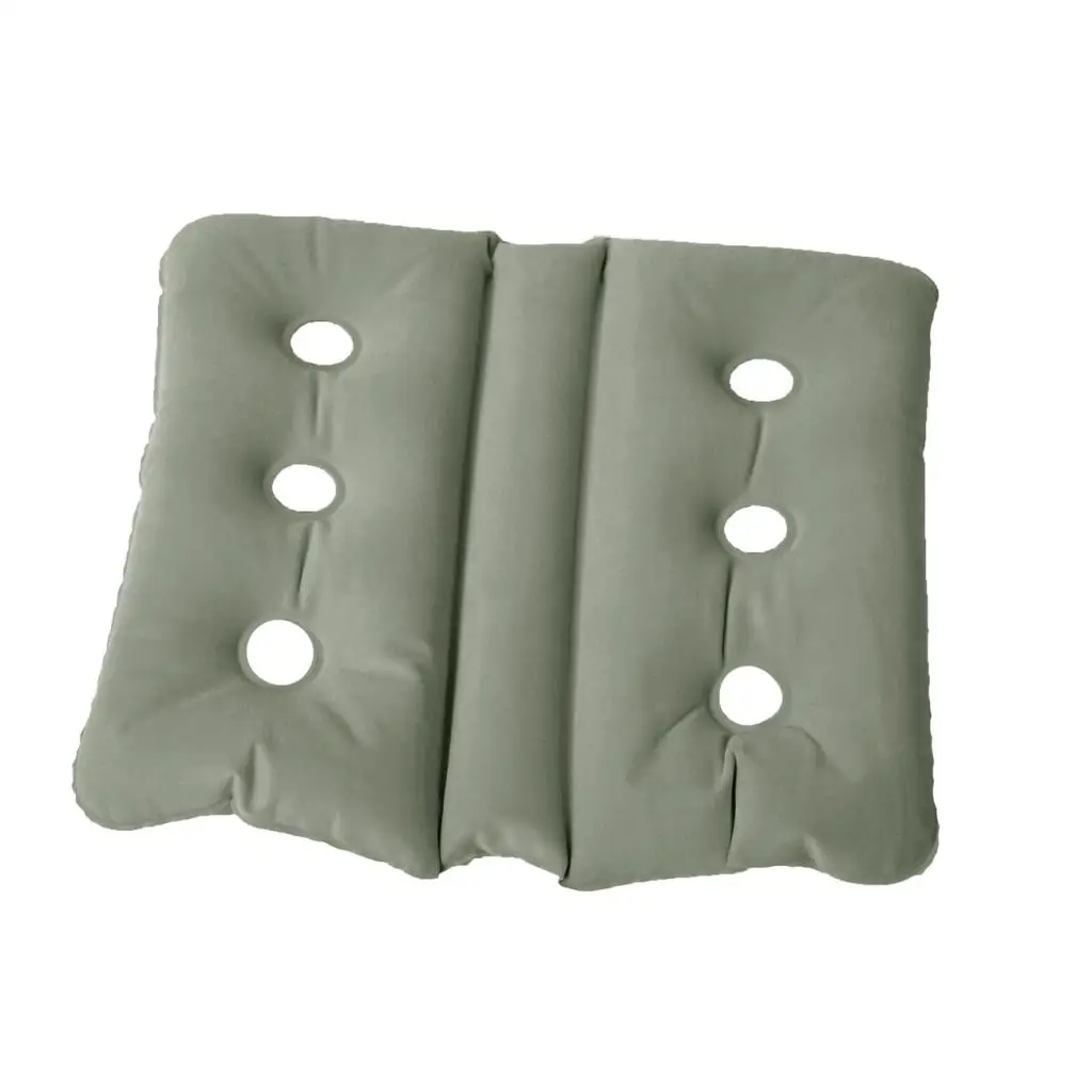 Square Air Inflatable Seat Cushion Mattress 18*18 inch/46*46cm with 6 Holes