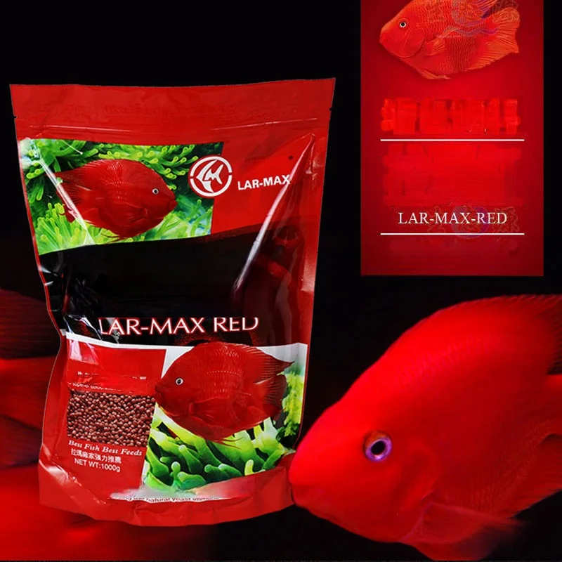 Authentic Lamar Red Parrot Fish Food Feed Blood Parrot Fortune Fish Lucky  Red and Colorful Feed Fish Food Free Shipping - AliExpress