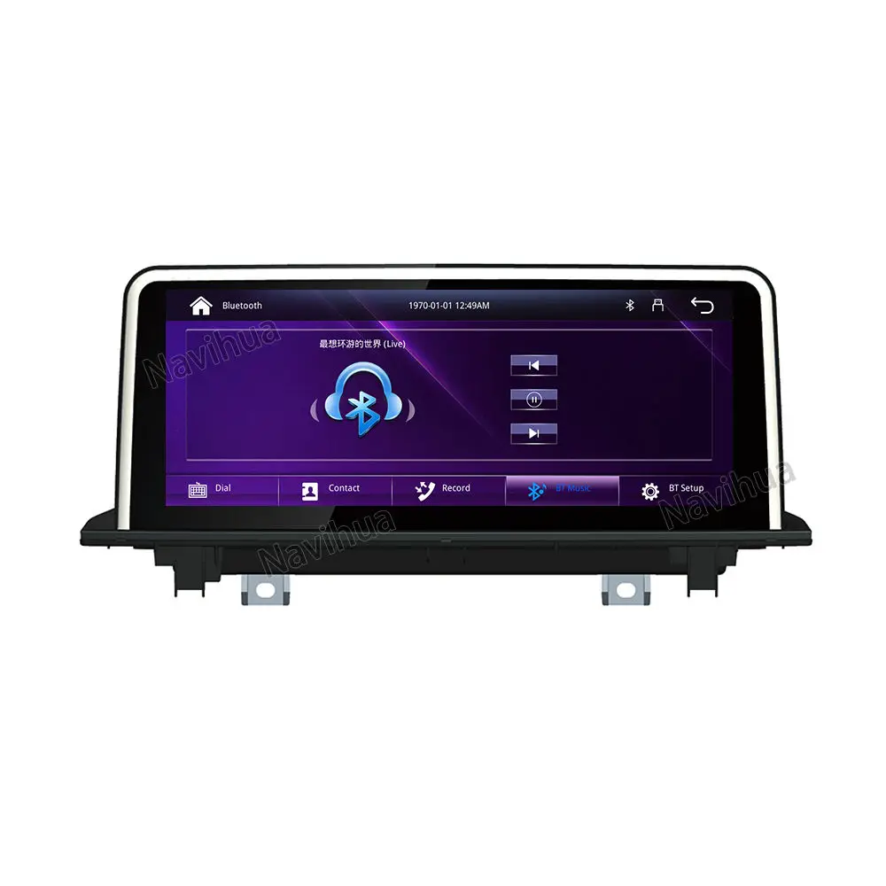 

10.25'' IPS Screen 8 Core CarPlay Android For BMW X1 F48 Car Radio Android Auto/GPS/WiFi/4G/RDS/DSP OEM Factory NBT EVO