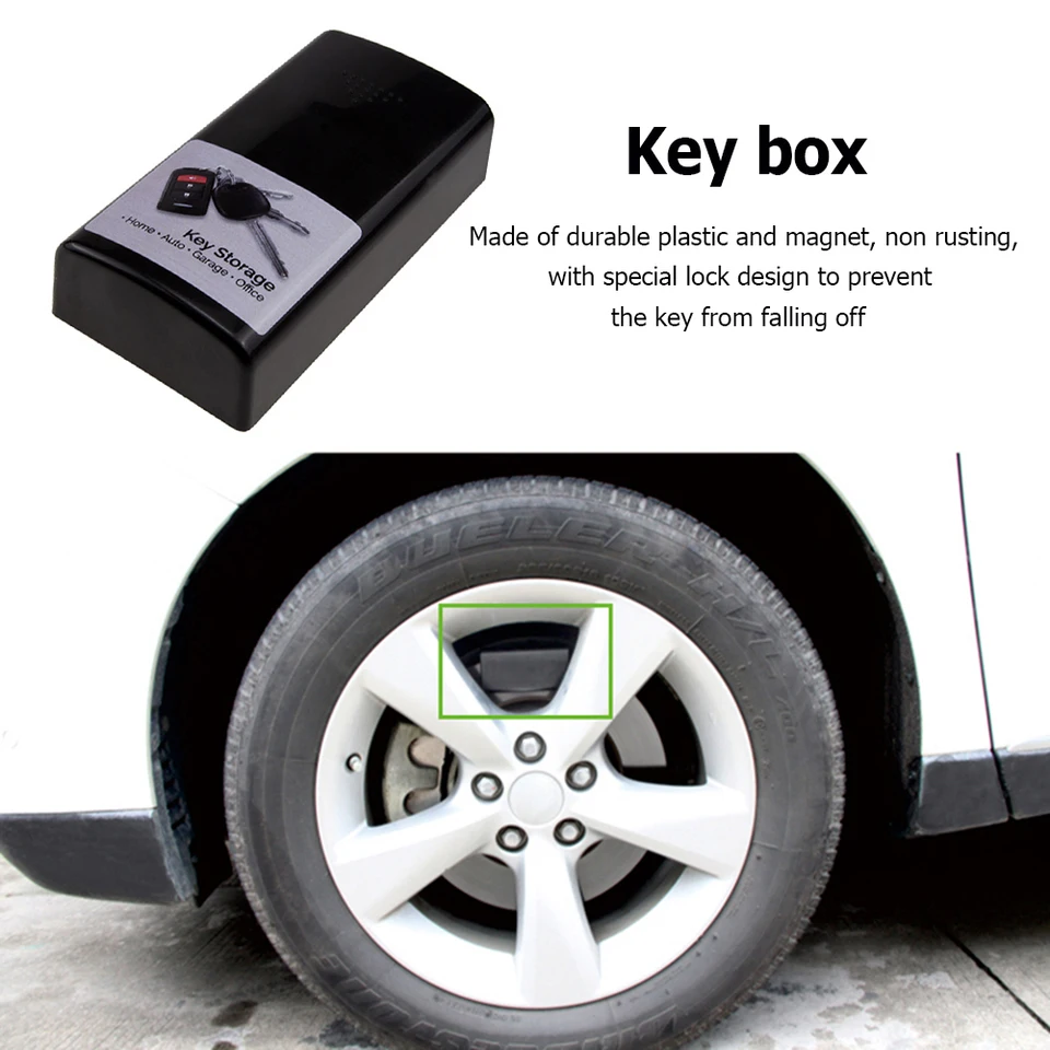 Magnetic Hidden Key Safe Storage Box