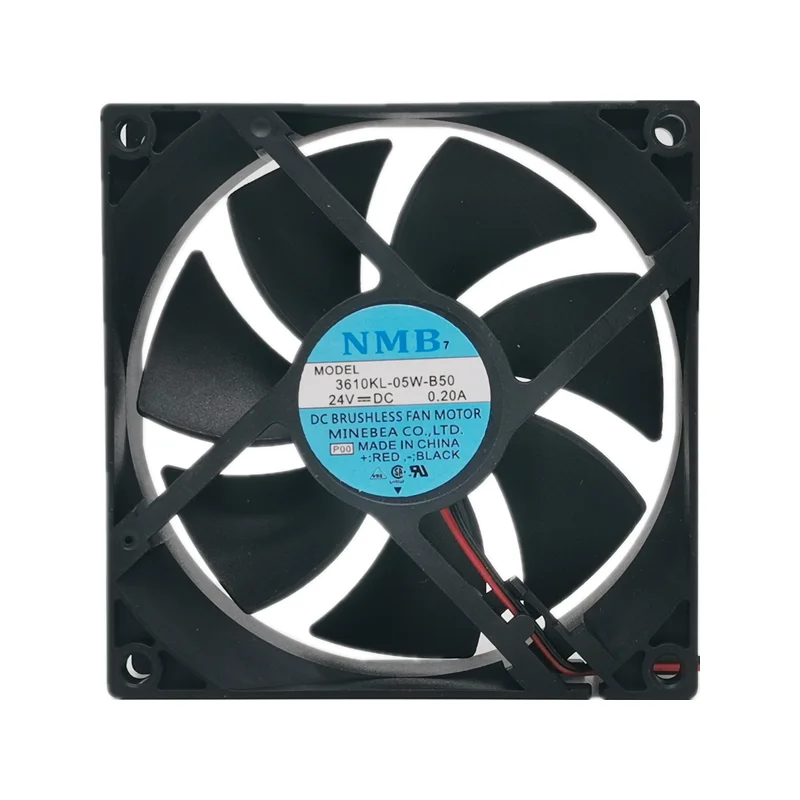 주파수 변환기 냉각 선풍기, NMB 3610KL-05W-B50 9025 24V 0.20a