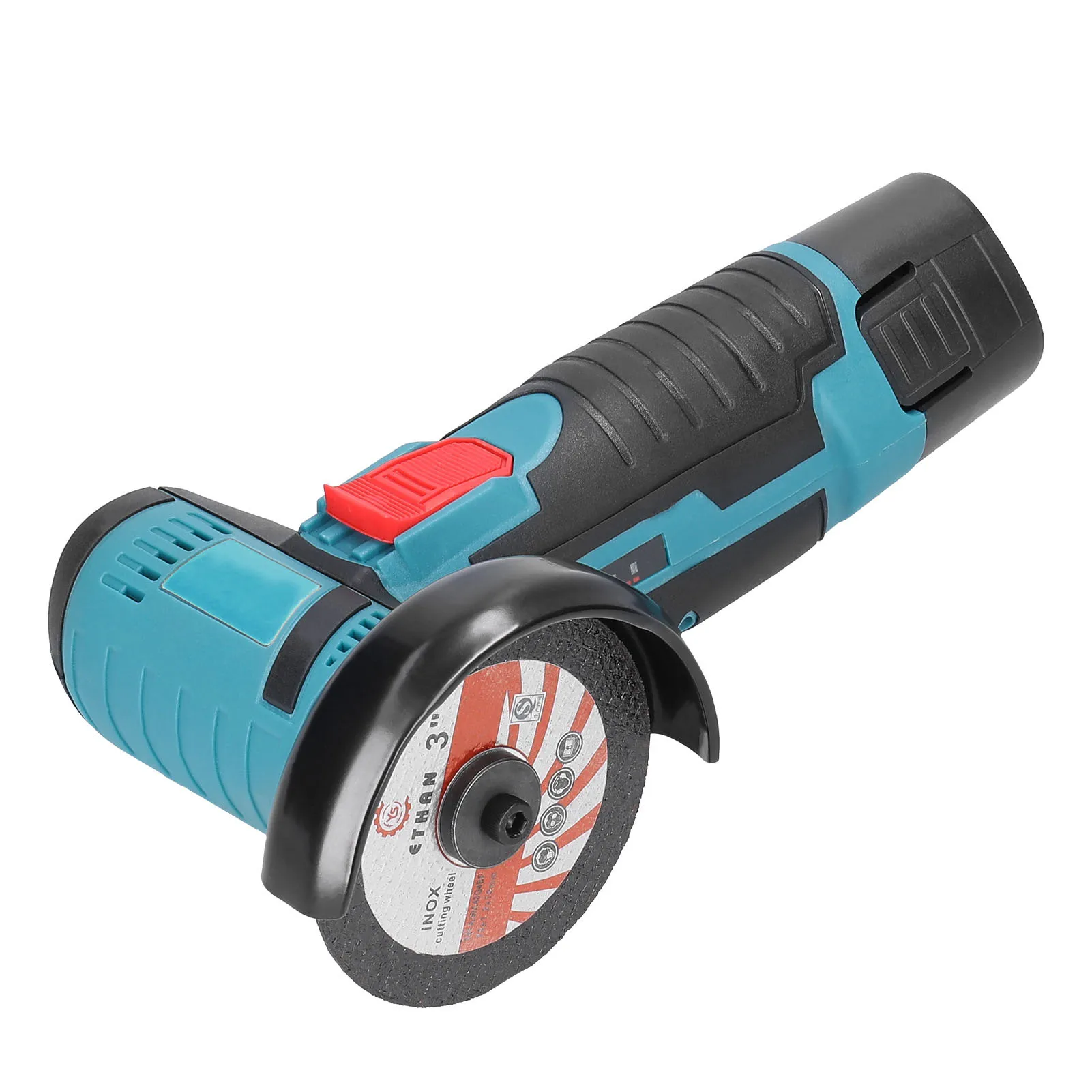 Angle Grinder 12V Cordless Electric 19500rpm Lithium Battery Mini Polishing Grinding Machine Diamond Cutting Power