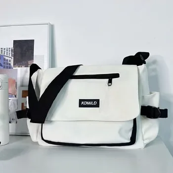 2023 حقيبة نسائية الكورية نمط أنثى حقيبة ساع كلية سعة كبيرة تنوعا حقيبة كتف الطالب الحقائب المدرسية Bolsos Sac 6