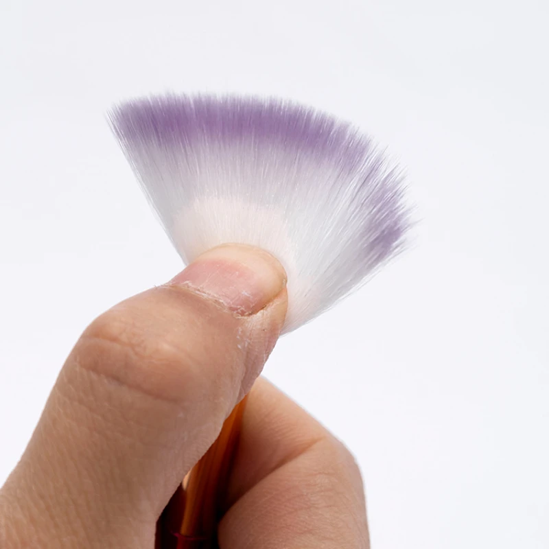 Ceramic Coloring Fan Brush – Nylon Soft Bristles for Underglaze & Large-Area Coloring 3