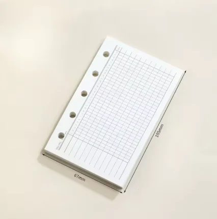 Cute Colorful Loose Leaf Journal and Sketchbook Pages – 30 Sheets