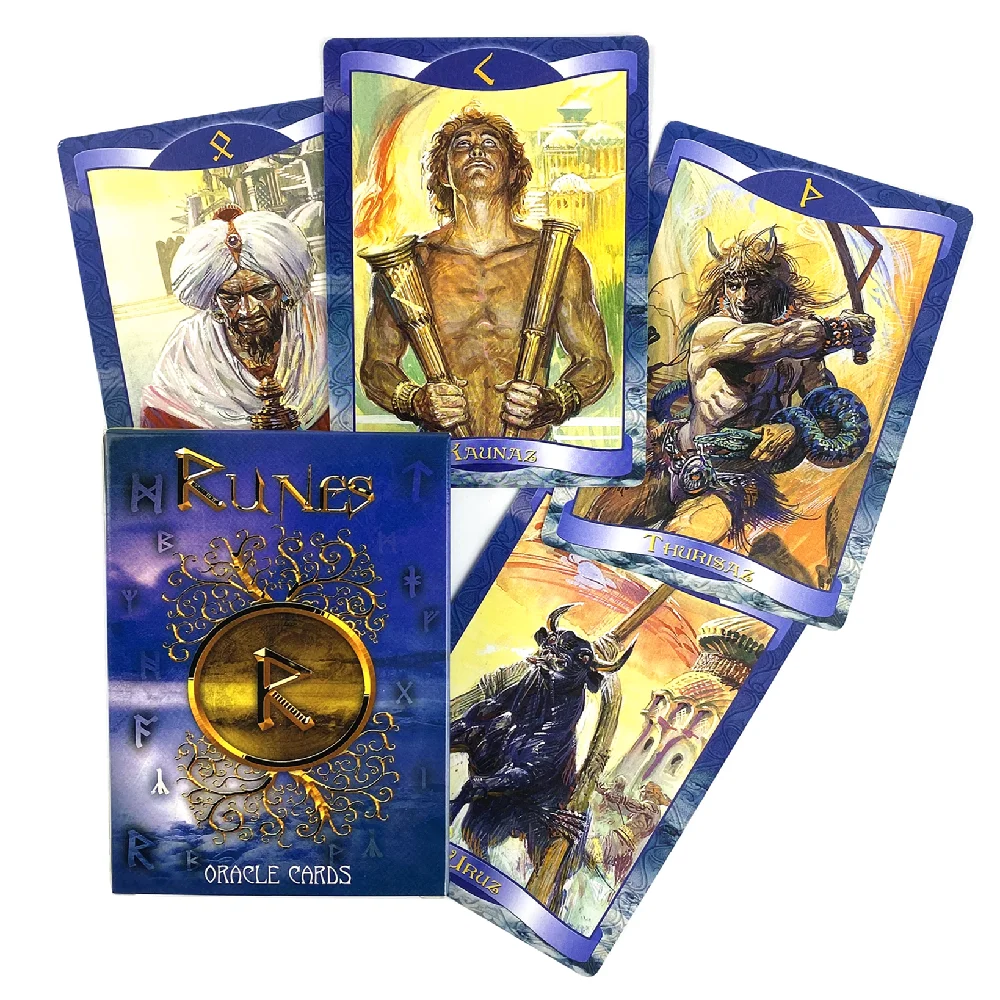 

Runes Oracle Card Tarot Family Party Prophecy Divination Board Game Psychic Card