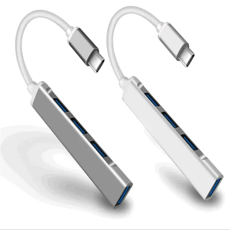 

USB C HUB 3.0 3.1 Type C 4 Port Multi Splitter Adapter OTG For Xiaomi Lenovo Macbook Pro Air PC Computer Notebook Accessories