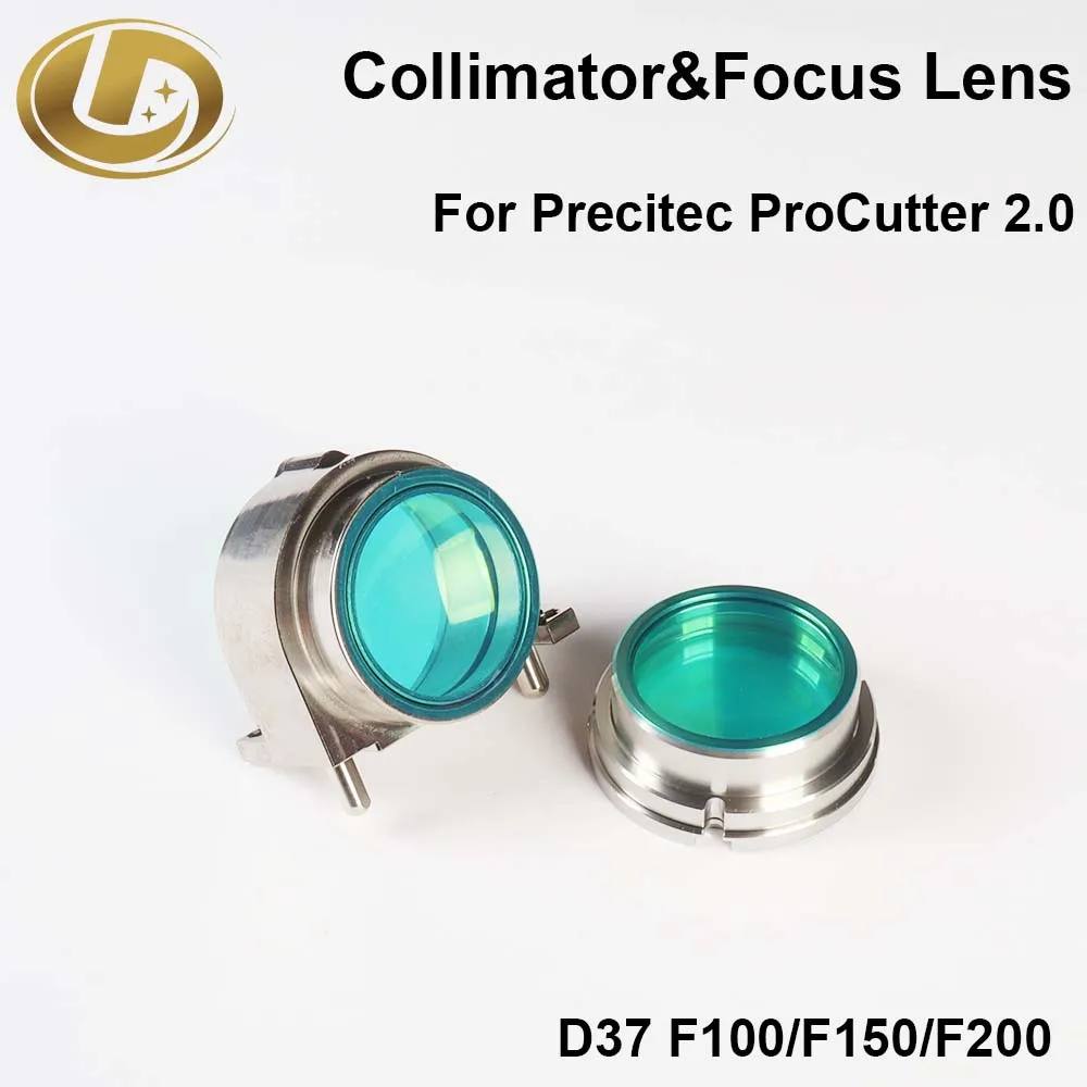 Precitec 초점 시준 렌즈 홀더 포함, 프로커터 2.0 D37 F100/150/200 파이버 레이저 커팅 헤드 부품