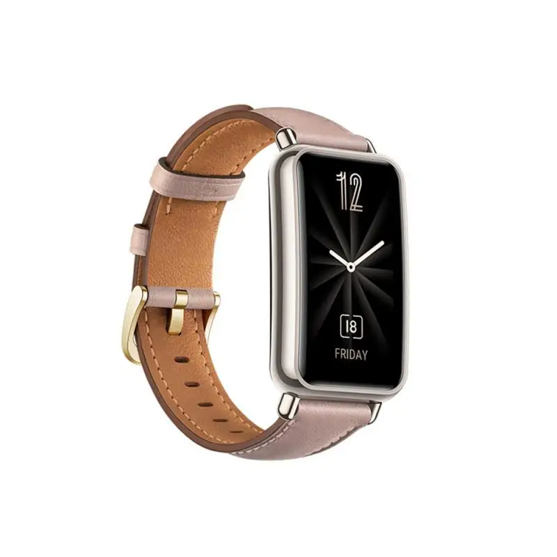 

Leather Strap For Watch Fit Mini Corre Strap Wristband Bracelet Loop Genuine Band Replacement Smart Watch Accessories
