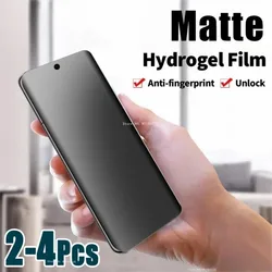 Matte Flexible Hydrogel Screen Protector with Frosted Film Finish - 4 Piece (Moto X50 Ultra)