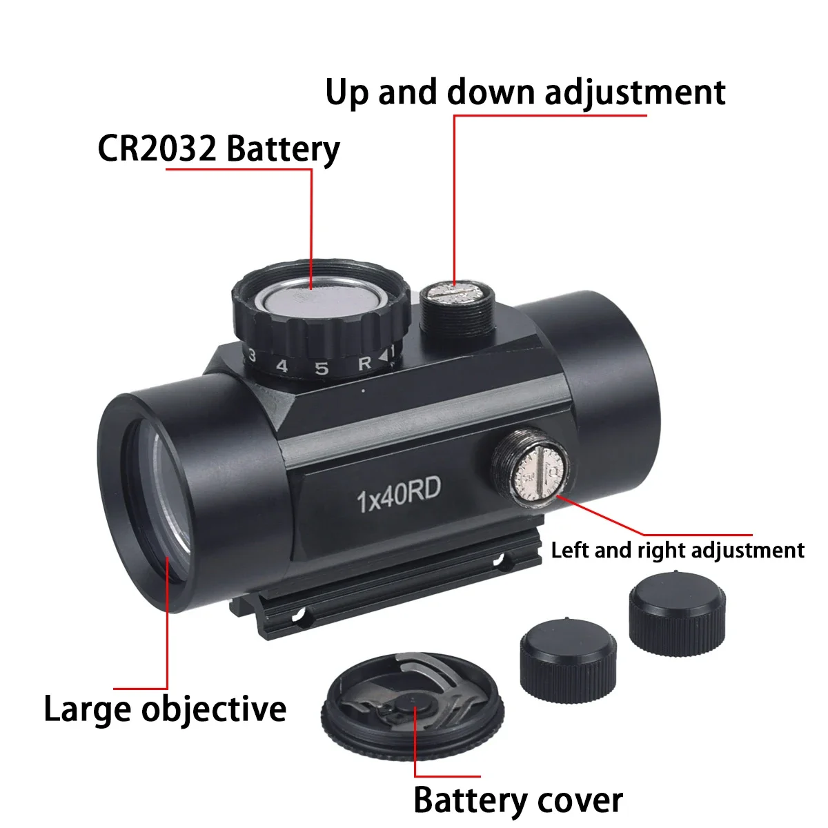 Tactical Metal 1X30 1X40 Holographic Red Green Dot Sight Scope Optics Riflescope Collimator Sight For 11mm/20mm Pictinny Rail holographic collimator red dot sight rifle scope