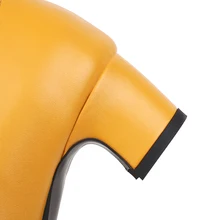  Yellow White Double Buckle Strap Retro Ladies Pumps Office Lady 5CM Mid Heels Womens Mary Janes Shoes Girls Spring Autumn New 