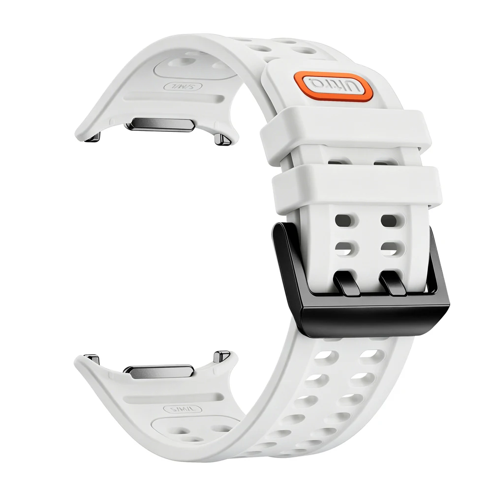Enhanced Sports Marine Band Silicone Strap for Galaxy Watch Ultra - Breathable and Durable Bracelet