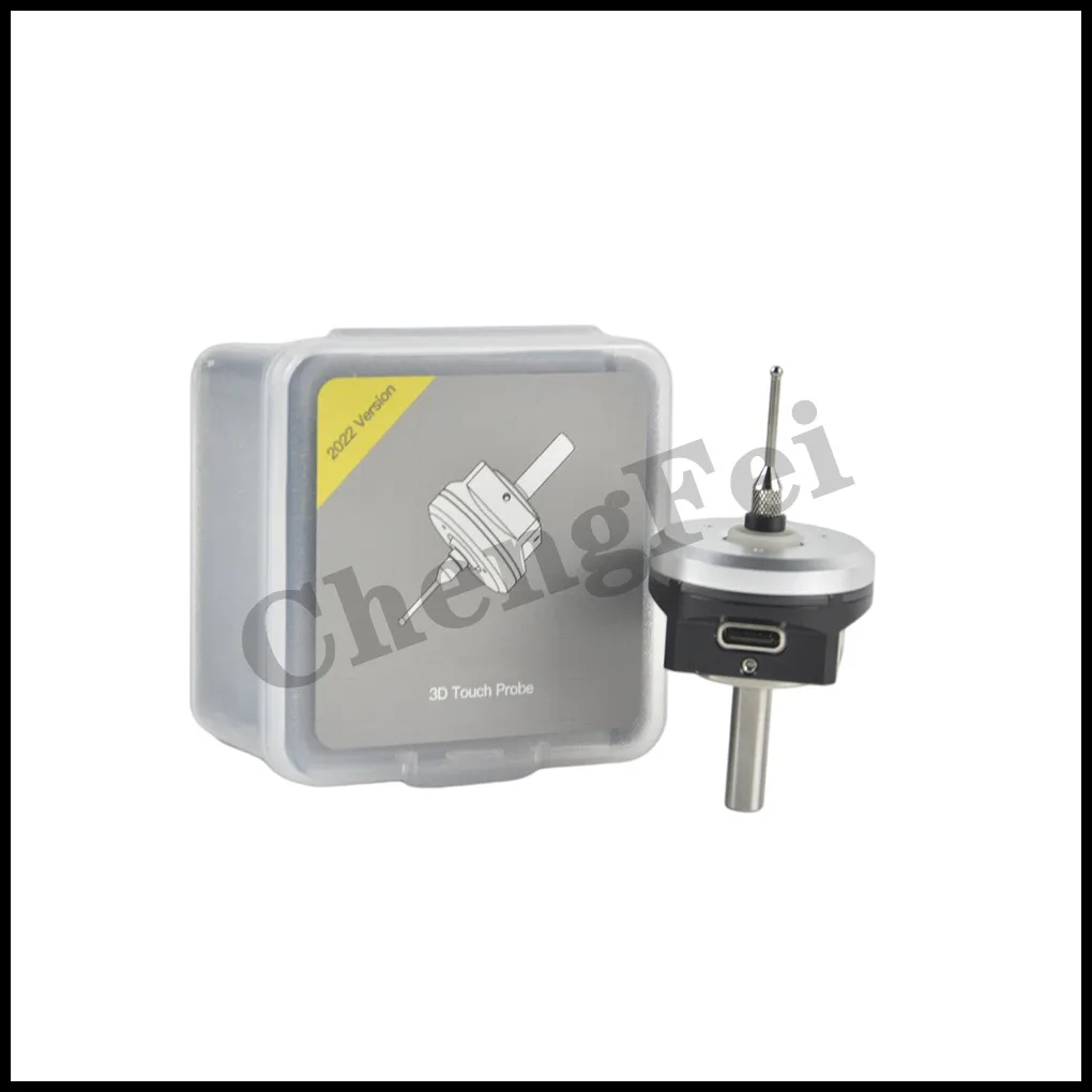 The latest V6 anti-roll 3D Touch Probe edge finder finds the center of the desktop CNC probe compatible with mach3 and grbl