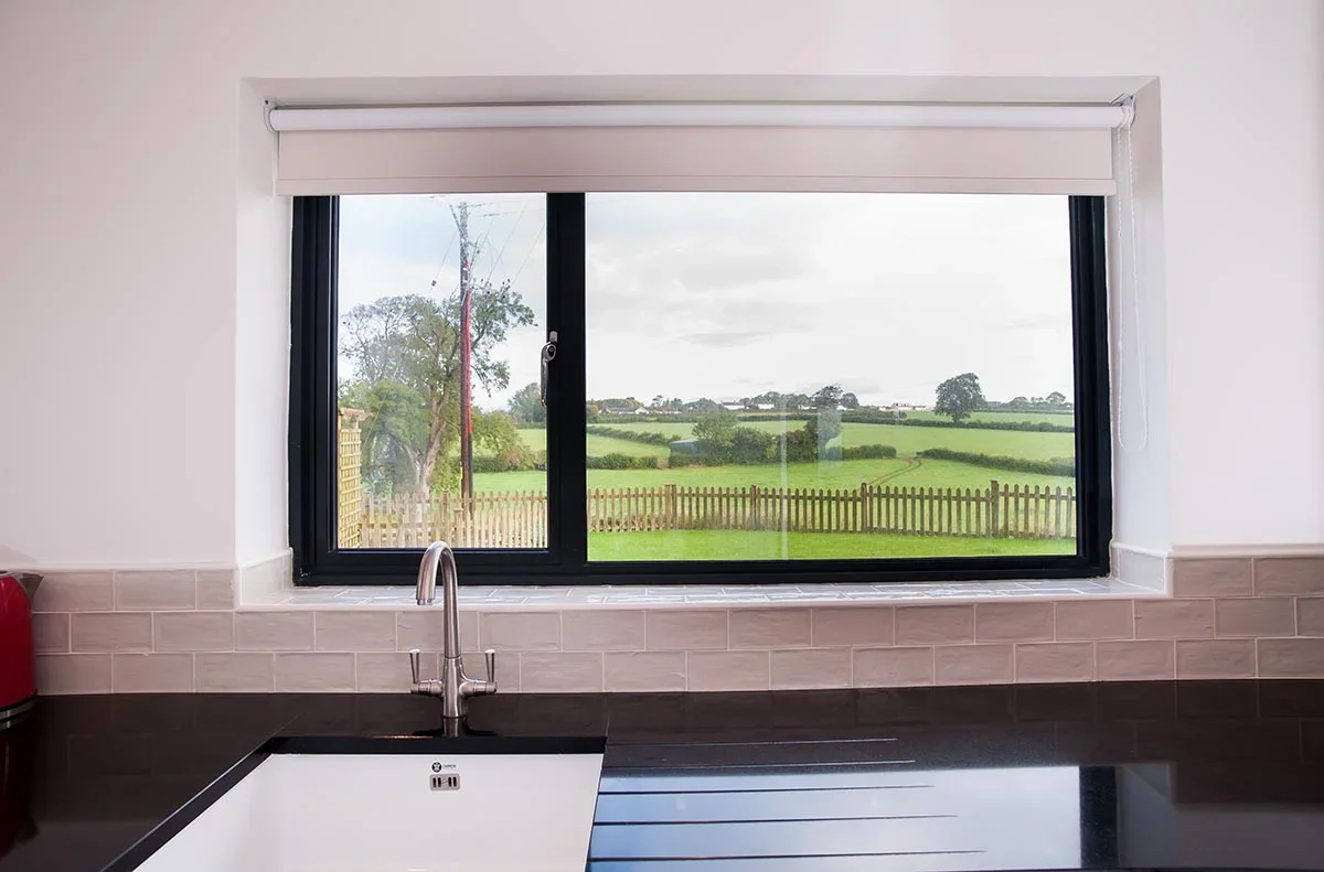 Hurricane Impact Aluminium Casement Windows Floor To Ceiling Large Fixed Glass Windows Extra Large Picture Window Design