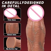 Super realistischer Dildo, super großer Penis, aber Pluk-Schwanz, Penetration, Anal, erwachsenes Analsexspielzeug für Frauen, Masturbation, Fetisch-Dildos 3