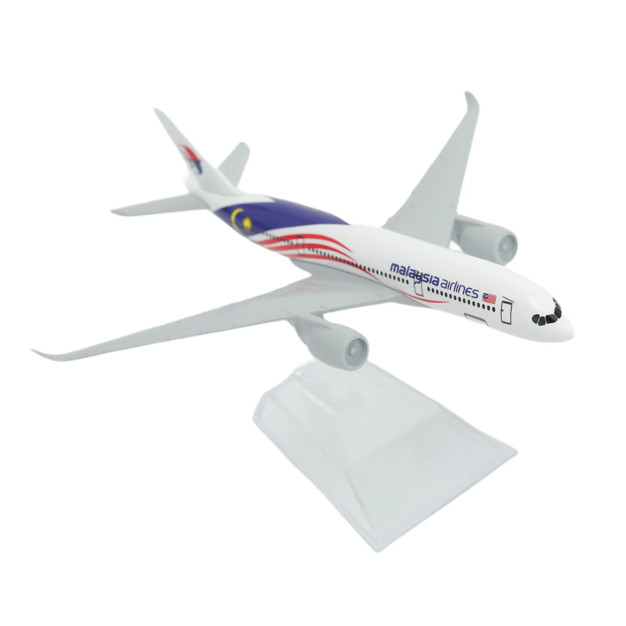 

1:400 Malaysia A350 Scale Airlines Replica Metal Aircraft Model - Decent Miniature Diecast Aiviation Collection