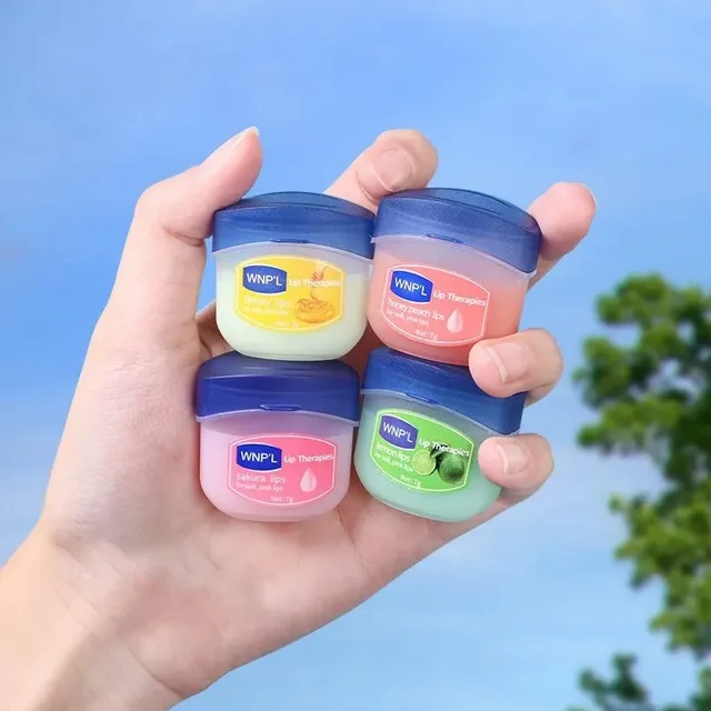4/6/8pcs Moisturizing Lip Balm Set Whitening Moisturizing Base Natural Plant Base Moisturizing Crack Lip Care Jelly Moisturizer 5