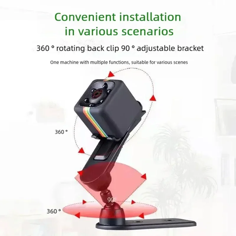 Aerial camera HD 1080p infrared night vision sports camera home security DV children small