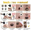 Meetee 10Sets 10/12/15/18/20/25mm Matal Snap Buttons Jeans Bag Decorative Buckle DIY Garment Sewing Button Craft Accessories 6