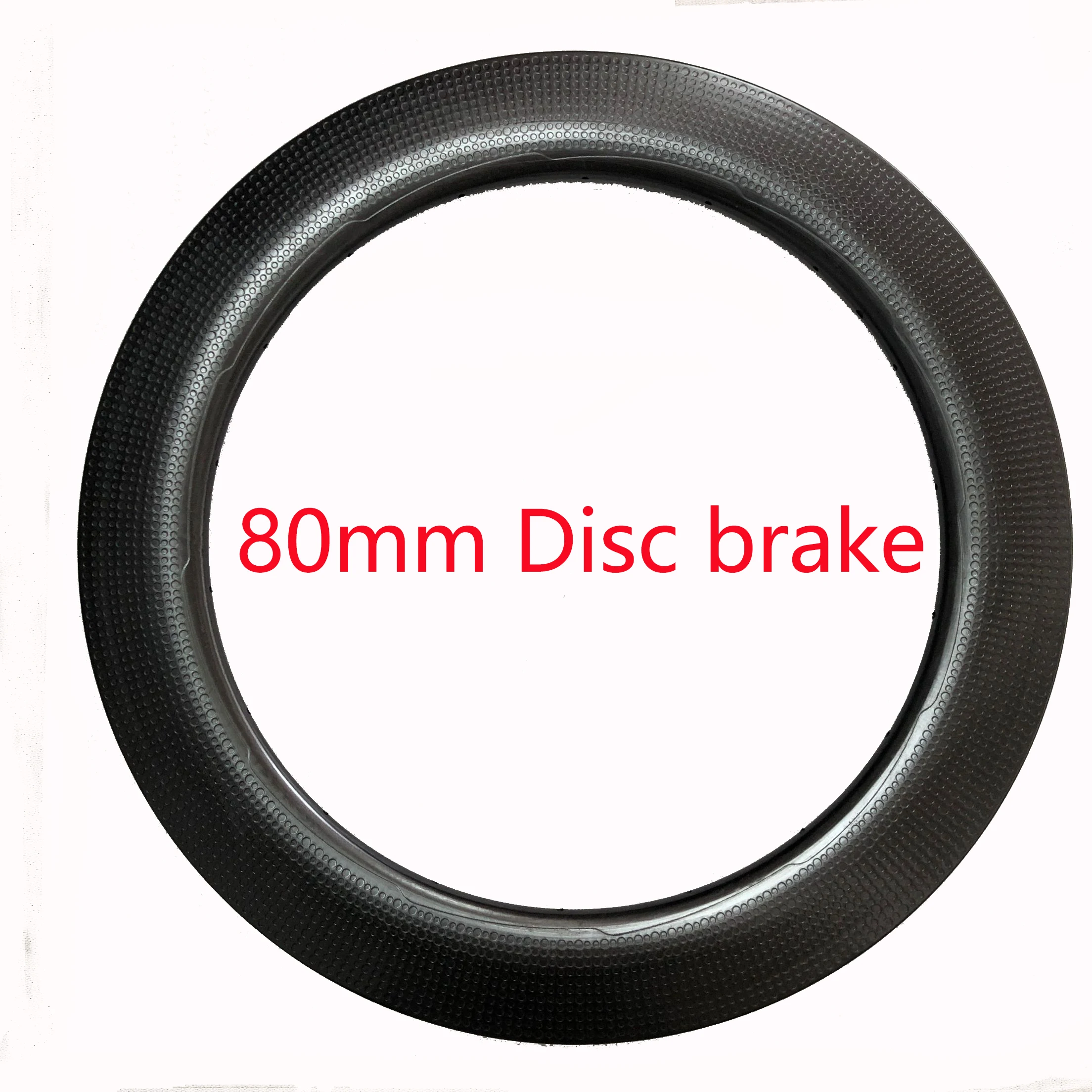 700C Rodas Speed Carbono 80 Mm tubeless Dimple Rim Profilo a forma