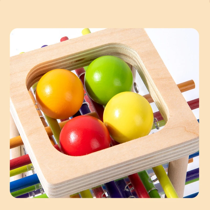 Educational Toy Desktop Dice And 4-sided Acrylic Stick Pulling Game Pizza Tower Parent-Child Interactive Thinking Training - 3