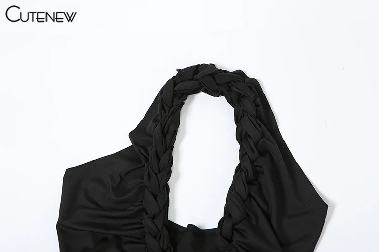 Hollow Out Sexy Jumpsuits Women Summer Fashion Halter Woven Low Neck Skinny Ribbons Overalls Female High Street Clubwear