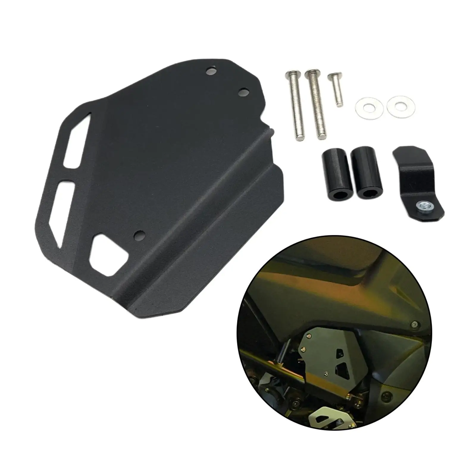

Motorcycle Body Right Brake Cylinder Guard Cover Fits for DL1050XT DL1050A DL1050 2019 2020 Motorcycle Accessories Black