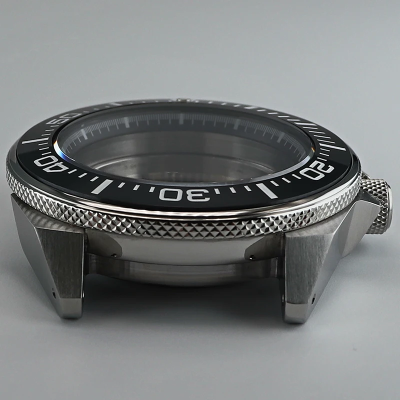 Modified Seiko Samurai 43.8mm Watch Case Stainless Steel