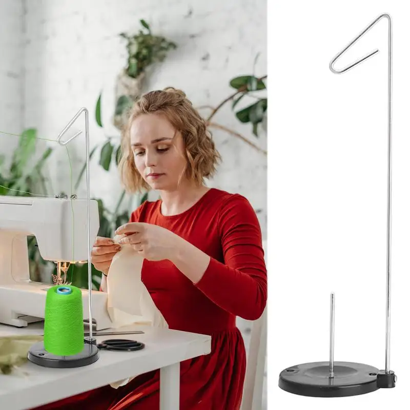 

Single Sewing Spool Thread Holder With Heavy Base Sewing And Quilting Thread Detachable Spool Stand For Sewing Machine Accessory